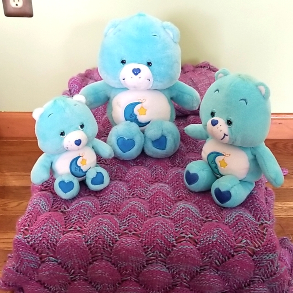 Bedtime Bear - Care Bears - set of 3